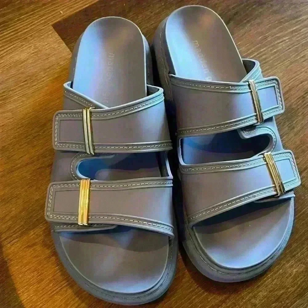 Madden Girl Sandals size 7M Light blue